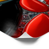 ドイツの色で壁のポスターデザイン ポスター (コーナー)