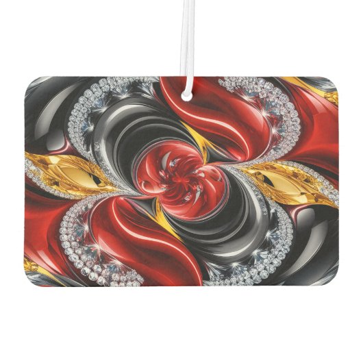 ドイツの色で車の空気フレッシュデザイン カーエアーフレッシュナー (裏面)