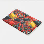 ドイツの色を使ったメモ ポストイット (アングル)