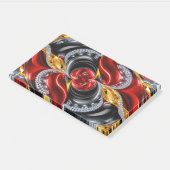 ドイツの色を使ったメモ ポストイット (アングル)