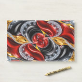 ドイツの色を使ったメモ ポストイット (デスク)