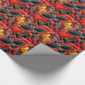 ドイツの色を使った特殊なラッピング紙 ラッピングペーパー (角)