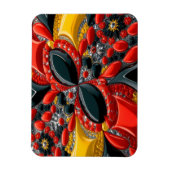 ドイツの色を使用したフレキシブルなフォトマグネット マグネット (縦)