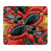 ドイツの色を使用した小さなガラスの切断板 カッティングボード (正面)