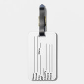 ドイツの荷物タグ ラゲッジタグ (裏面縦)