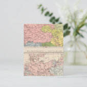 ドイツの言語・宗教地図 ポストカード (スタンド正面)