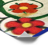 ドイツの詩人はチュートニック・ナイト中世のミニチュアとして ポスター (角)