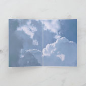 ドイツの誕生日カードと"God Bless You"文字 カード (内部)