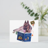 ドイツの読羊飼いの本 ポストカード (スタンド正面)