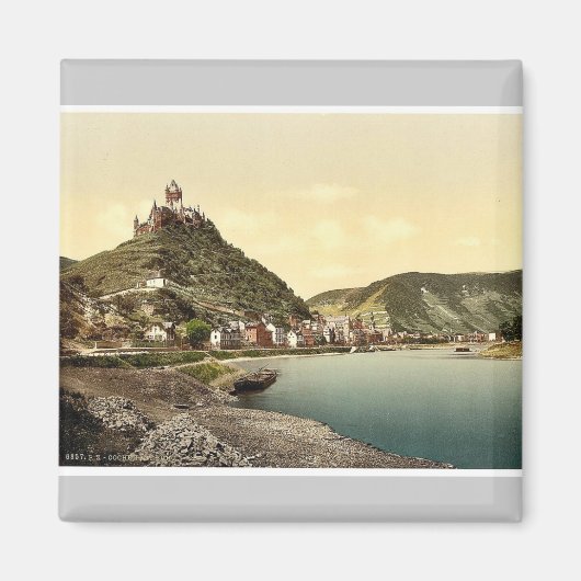 ドイツの谷モゼル、Cochem and castle マグネット (正面)