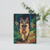 ドイツの走羊飼いの森 ポストカード (スタンド正面)