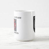 ドイツの軍の消防機関のマグ コーヒーマグカップ (中央)