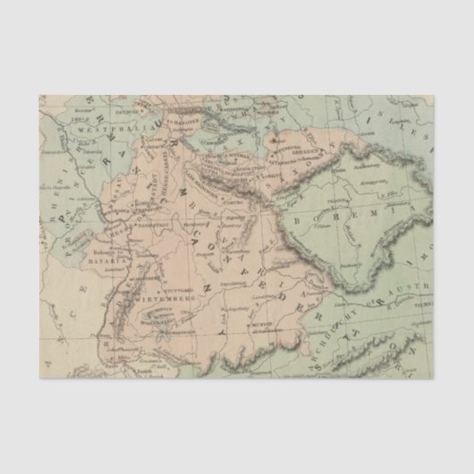 ドイツの連合 薄葉紙 (正面)