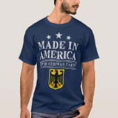 ドイツの部品を持つアメリカ製誇りを持った Tシャツ (正面)