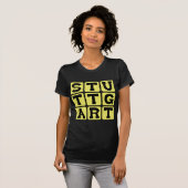 ドイツの都市シュトゥットガルト Tシャツ (正面フル)