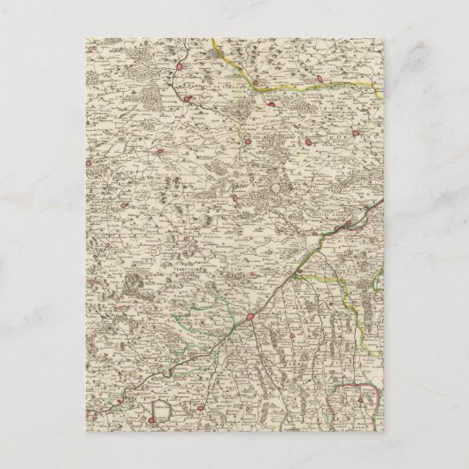 ドイツの都市部 ポストカード (正面)