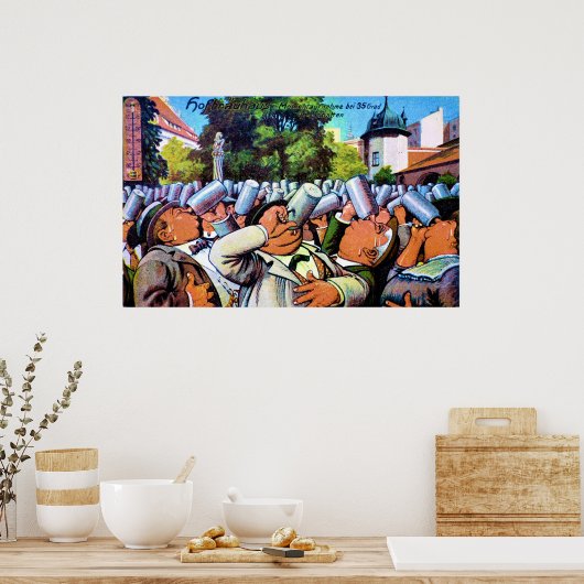 ドイツの醸造酒 ポスター (キッチン)