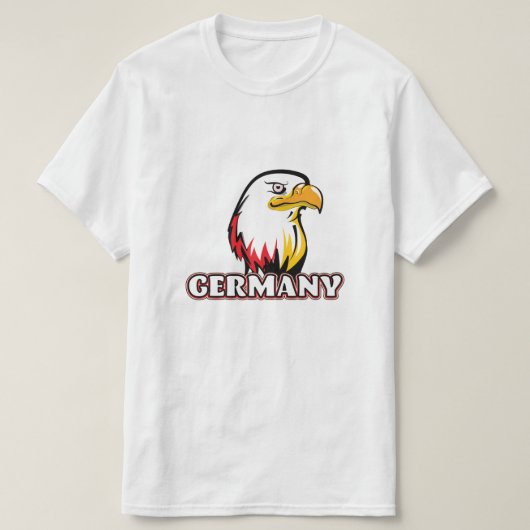 ドイツの金の鷲 Tシャツ (デザイン正面)