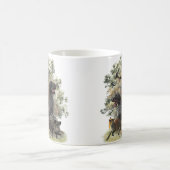 ドイツの金髪のポインタ、ハンチンへの情熱 コーヒーマグカップ (中央)