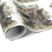 ドイツの金髪のポインタ、ハンチンへの情熱 ラッピングペーパー (ロールコーナー)