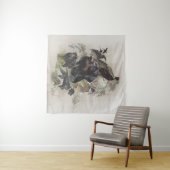 ドイツの金髪のポインタ、大陸指示 タペストリー (インサイチュ(横))