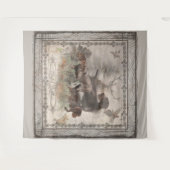 ドイツの金髪ポインタのタペストリー タペストリー (正面(横))