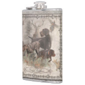 ドイツの金髪ポインターコーヒーマグ フラスク (左)