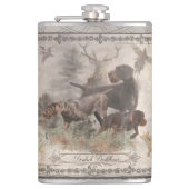 ドイツの金髪ポインターコーヒーマグ フラスク (正面)