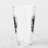 ドイツの金髪ポインタ、ボア狩りガラス タンブラーグラス (右)