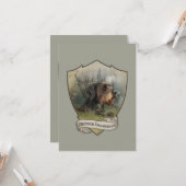 ドイツの金髪ポインタ、ボア狩り カード (正面/裏面インサイチュ)