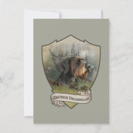 ドイツの金髪ポインタ、ボア狩り カード