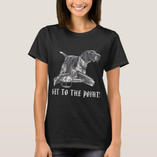 ドイツの針金毛の猟犬種 Tシャツ
