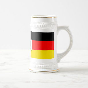 ドイツの鉄の十字の旗のマグおよびジョッキ ビールジョッキ