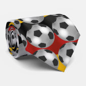 ドイツの銀製のサッカーボールデザイナー ネクタイ (ロール)