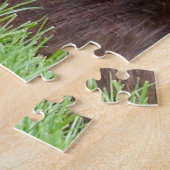 ドイツの長毛ポインタージグソーパズル ジグソーパズル (側面)