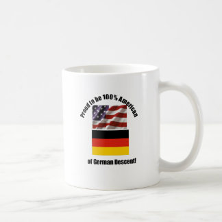 ドイツの降下のドイツ語のアメリカ人があること誇りを持った コーヒーマグカップ