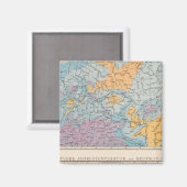 ドイツの降雨地図 マグネット (正面/裏面)