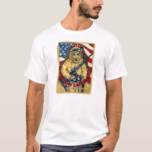 ドイツの離れTシャツ羊飼い Tシャツ (正面)