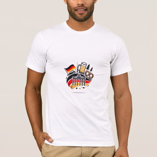 ドイツの雰囲気Tシャツ Tシャツ (正面)