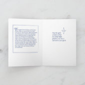 ドイツの静かな夜クリスマスカード シーズンカード (内部)