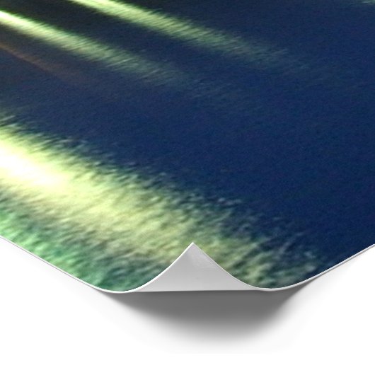 ドイツの風景の夜のレーゲンスブルク ポスター (角)