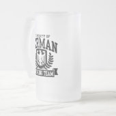 ドイツの飲み会 フロストグラスビールジョッキ (正面左)