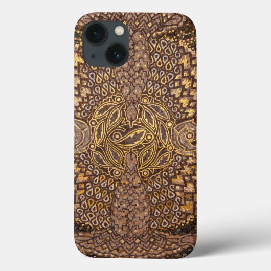 ドイツの黄色いモザイクの詳細 Case-Mate iPhoneケース (裏面)