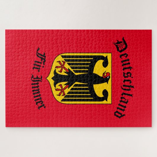 ドイツの黒いワシ、ドイツの永遠/ファーイマー ジグソーパズル (横)