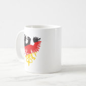 ドイツの黒鷲 コーヒーマグカップ (正面左)