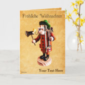 ドイツの「喫煙者」の香炉 カード (黄色い花)