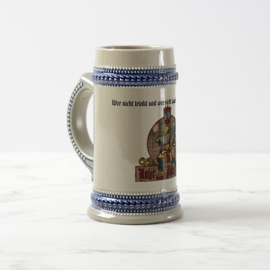 ドイツのBier ビールジョッキ (正面左)