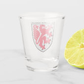 ドイツのCoat of Arms of Braunschweig ショットグラス (裏面)