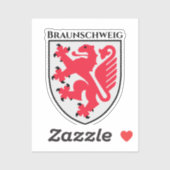 ドイツのCoat of Arms of Braunschweig シール (シート)