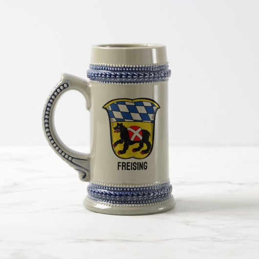 ドイツのCoat of Arms of Freising ビールジョッキ (左)